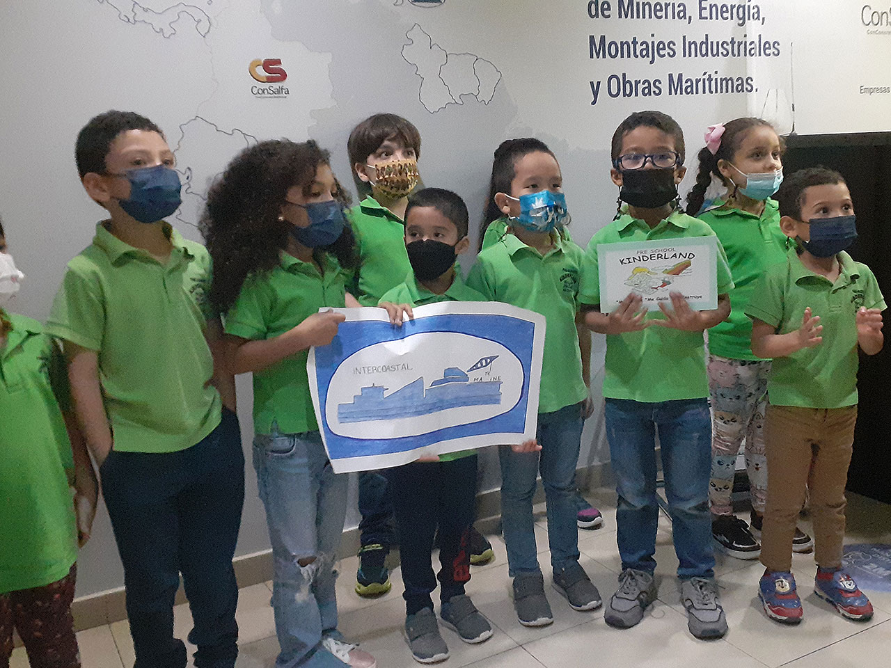Puertas abiertas: visita educativa de niños de kínder a nuestras oficinas.
